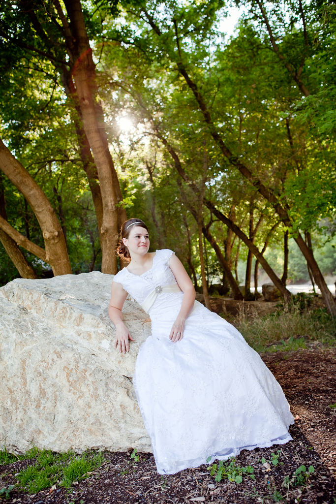 Bridal in Provo Canyon - Chelsea